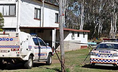 MURDER SCENE: The Nanango home where Michael Tomsen was stabbed to death. PHOTO: Clive Lowe/South Burnett Times MURDER SCENE: The Nanango home where Michael Tomsen was stabbed to death. PHOTO: Clive Lowe/South Burnett Times